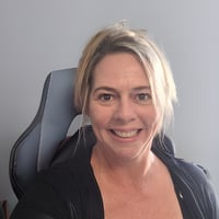 Teena Major grey back with chair