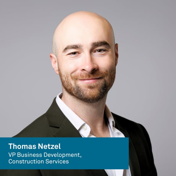 Thomas Netzel, VP Business Development, Construction Services